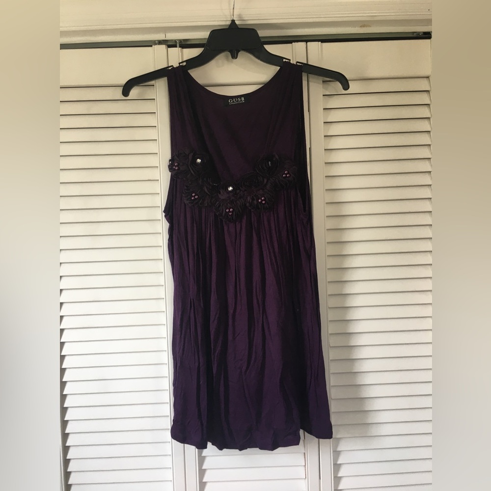 Plum colored nightgown